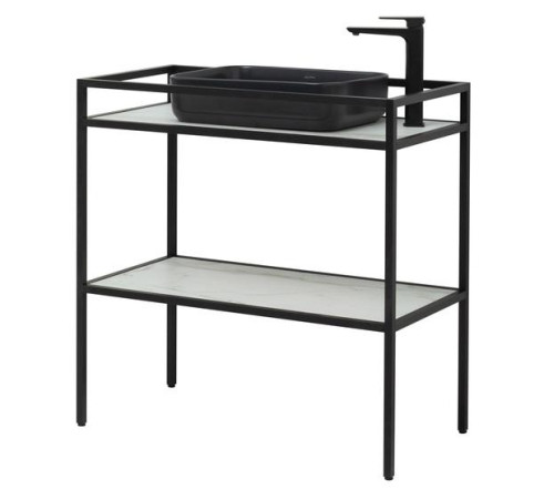 Консоль под раковину Allen Brau Liberty 90 1.33004.BB черный браш