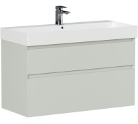 Тумба под раковину Allen Brau Infinity 100 1.210027.PWM папирус матовый