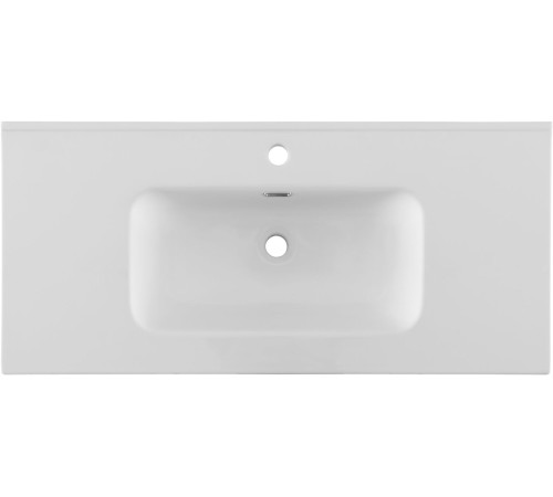 Раковина Aquanet Flat 100 белая матовая