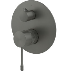 Смеситель для душа Allen Brau Priority 4.0 5.31C11-MG (с внутренней частью, 2 выхода) графит браш