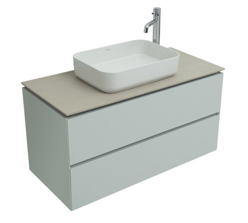 Тумба под раковину Allen Brau Infinity 100 1.21003.PWM папирус матовый