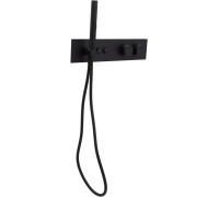 Смеситель для ванны Allen Brau Liberty 5.33010-31 (с внутренней частью, 2 хода) черный матовый