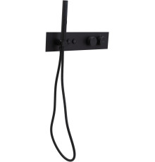 Смеситель для ванны Allen Brau Liberty 5.33010-31 (с внутренней частью, 2 хода) черный матовый