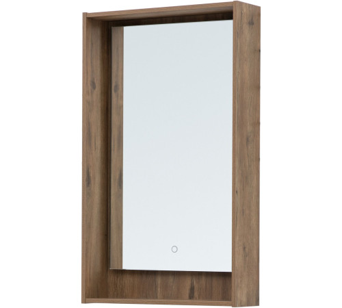 Зеркало Aquanet Милан 50 дуб рустикальный
