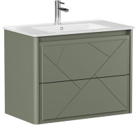 Тумба под раковину Allen Brau Paris 80 1.360001.CGM олива матовый