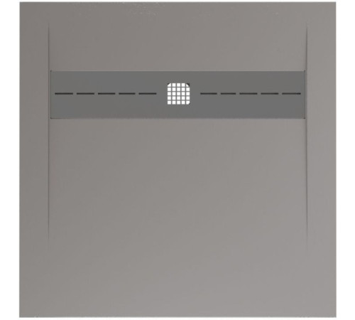 Душевой поддон Allen Brau Infinity 90x90 8.21001-PGM платина