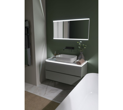 Тумба под раковину Allen Brau Infinity 100 1.21003.CGM олива матовый