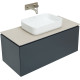 Тумба под раковину Allen Brau Infinity 100 1.21004.AM антрацит матовый