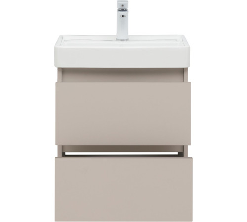 Тумба под раковину Aquanet Вега 2.0 50 бежевый