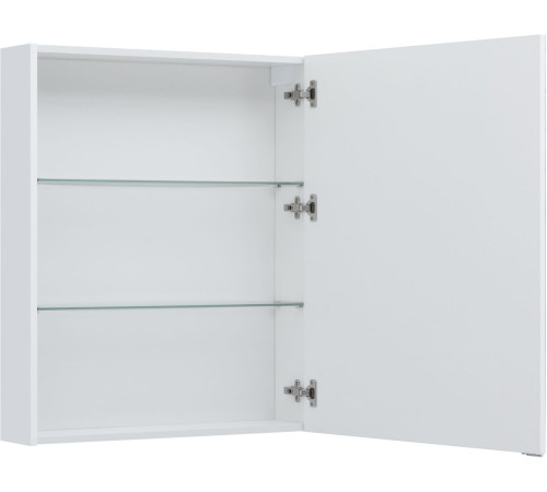 Зеркальный шкаф Aquanet Алвита new 70 белый матовый