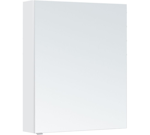 Зеркальный шкаф Aquanet Алвита new 70 белый матовый