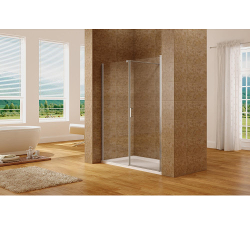 Душевая дверь Aquanet Cinetic AE12-N-80H190U-CT 800, прозрачное стекло