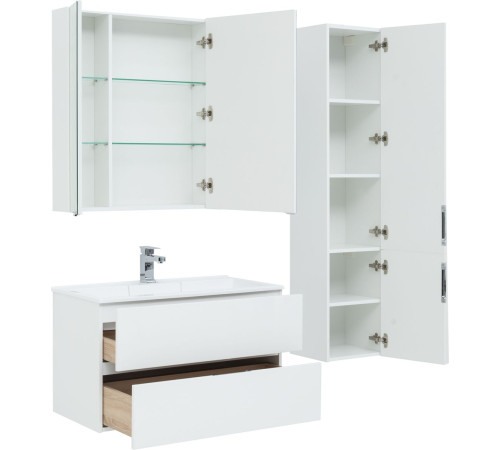 Тумба под раковину Aquanet Алвита 90 белый