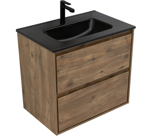 Тумба под раковину Aquanet Милан 70 дуб рустикальный