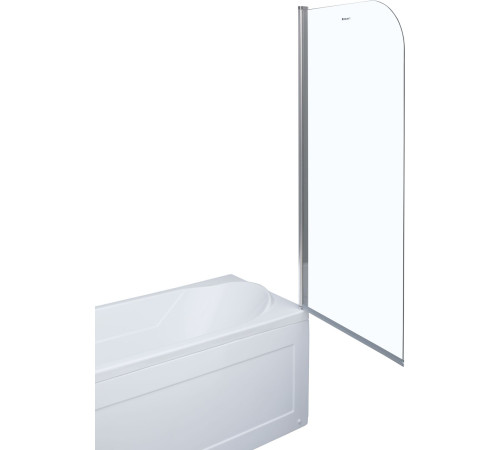 Шторка на ванну Aquanet SG-750, прозрачное стекло