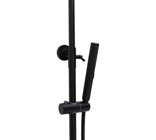 Душевая стойка Allen Brau Liberty 5.33007-31 черный матовый