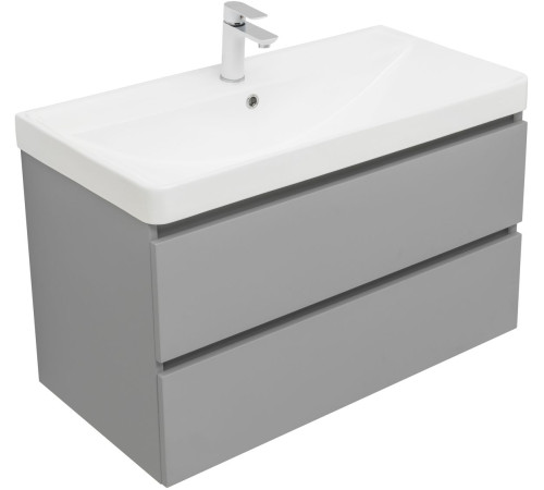 Тумба под раковину Aquanet Вега 2.0 90 мисти грин