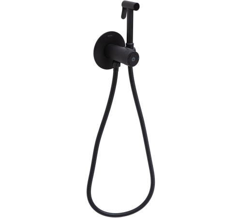 Смеситель с гигиеническим душем Allen Brau Liberty 5.33005-31 (с внутренней частью) черный матовый