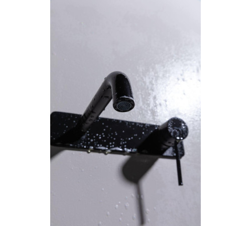 Смеситель для раковины Allen Brau Glority 5.51004-31 (с внутренней частью) черный матовый