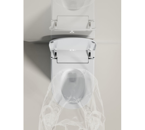 Унитаз подвесной Allen Brau Smart 4.I1001.20 белый, с функцией биде