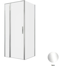 Душевой уголок Allen Brau Priority 90x80 3.31025.00 + 3.31040.00 хром