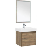 Мебель для ванной Aquanet Nova Lite 60 дуб рустикальный (1 ящик)