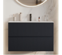 Тумба под раковину Aquanet Джейн 100 маренго