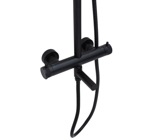 Душевая стойка Allen Brau Priority 5.31T10-31 черный матовый