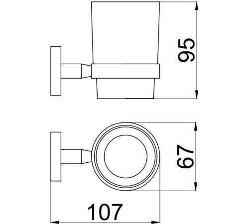 Стакан Allen Brau Priority 6.31002-GB золото
