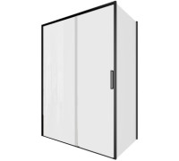 Душевой уголок Aquanet Pleasure Evo 140x100 AE65-140x100-BT профиль черный, прозрачное стекло