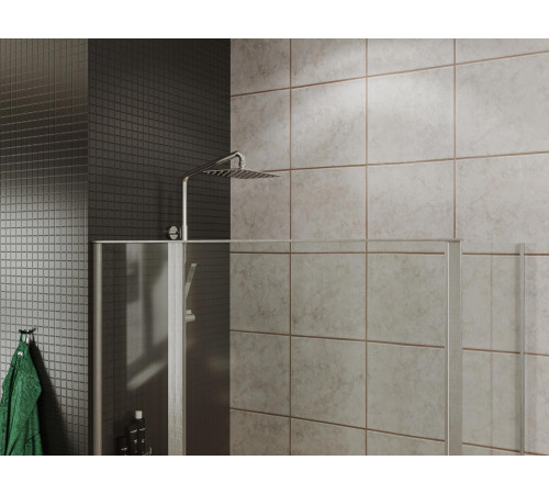 Душевой уголок Allen Brau Priority 100x100 3.31028.00 + 3.31046.00 хром