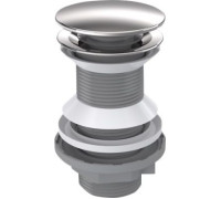 Донный клапан Aquanet click/clack 5/4' нерж.сталь