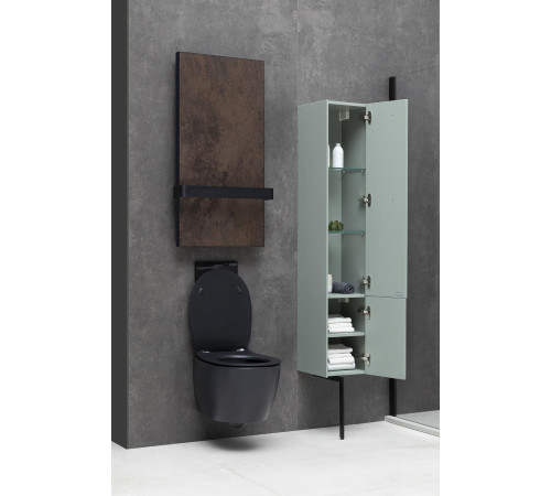 Чаша подвесного унитаза Allen Brau Fantasy 4.11004.31 черный матовый