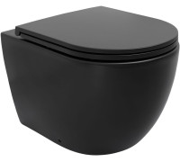 Чаша приставного унитаза Allen Brau Reality 4.32004.31 черный матовый