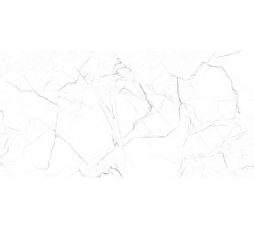 GT95VG Плитка настенная Solo белая глянцевая 25x50