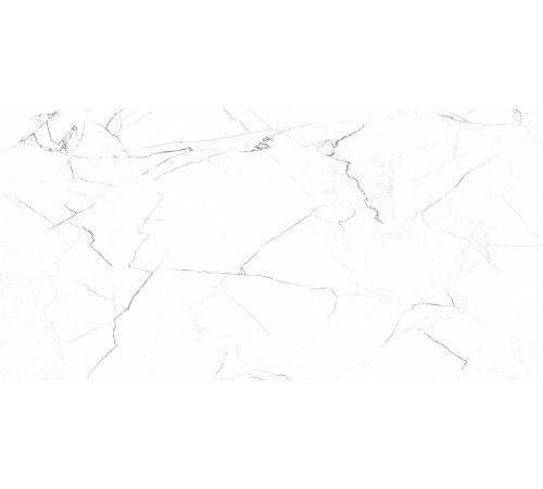 GT95VG Плитка настенная Solo белая глянцевая 25x50