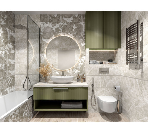 GT209VG Плитка настенная Action светло-серая матовая 30x60