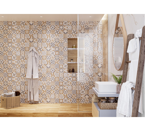 GT127VG Плитка настенная Marmaris белая матовая 25x50