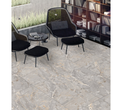 GT120604001MCR Керамогранит Omega серый карвинг матовый 60x120