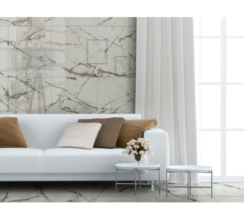 GT60604703PR Керамогранит Timeline белый полированный 60x60