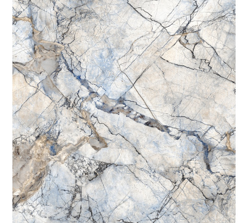 GT96VG Плитка напольная Solo синяя глянцевая 41.8x41.8